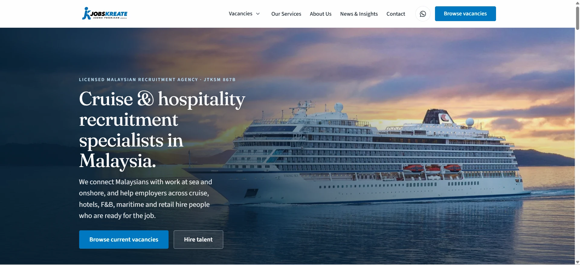 Recruitment website & applicant workflow — Turning a crowded website into a clearer hiring platform